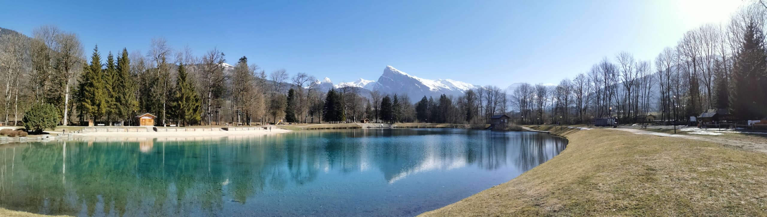 Lac Bleu de Morillon selon la météo